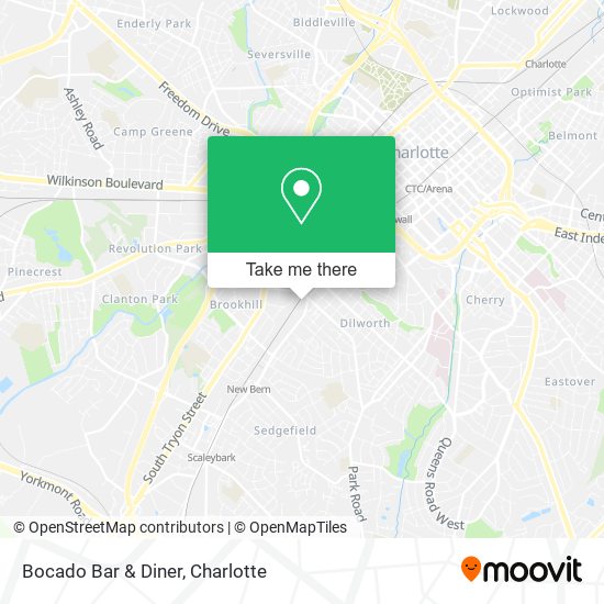 Bocado Bar & Diner map