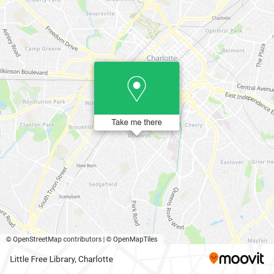 Little Free Library map