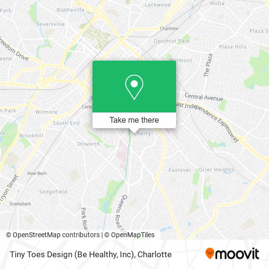 Tiny Toes Design (Be Healthy, Inc) map