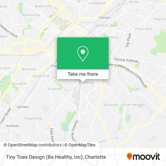 Tiny Toes Design (Be Healthy, Inc) map