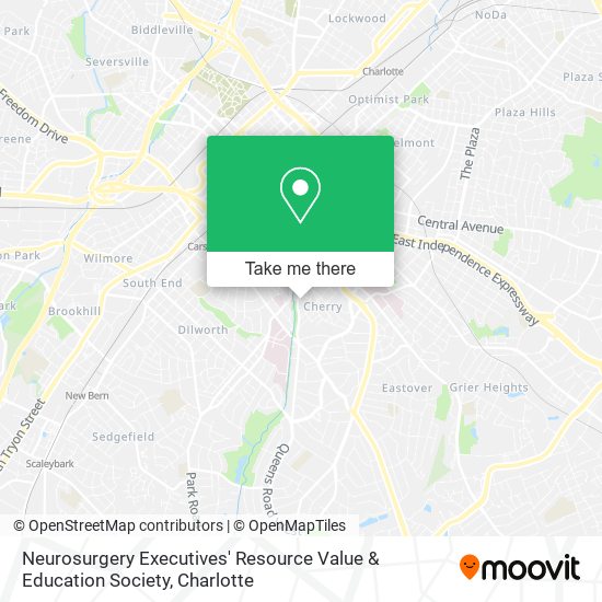 Neurosurgery Executives' Resource Value & Education Society map
