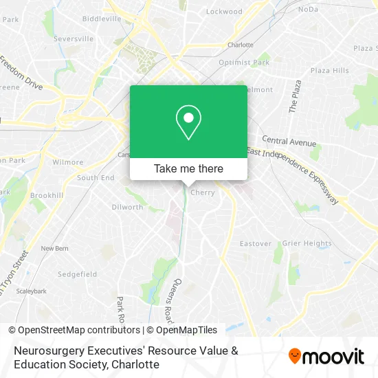 Mapa de Neurosurgery Executives' Resource Value & Education Society