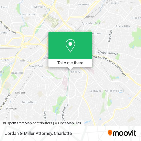 Jordan G Miller Attorney map