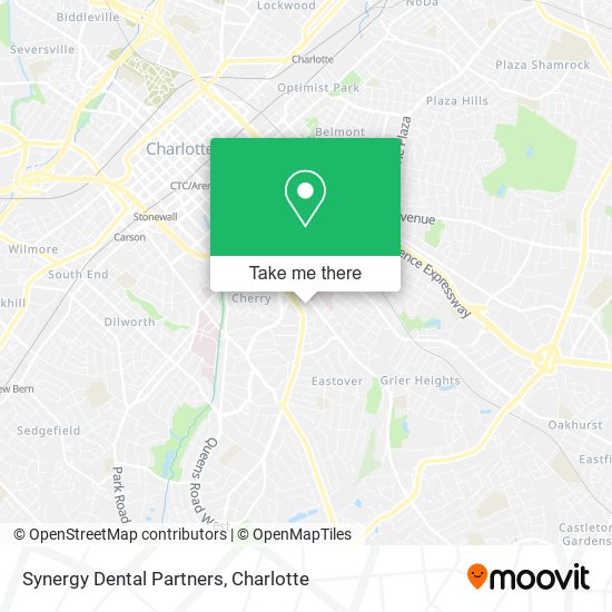 Synergy Dental Partners map