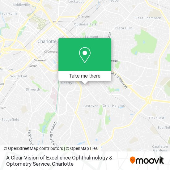 A Clear Vision of Excellence Ophthalmology & Optometry Service map