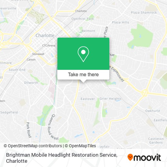 Brightman Mobile Headlight Restoration Service map