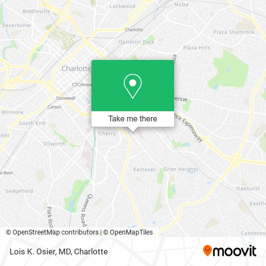 Mapa de Lois K. Osier, MD