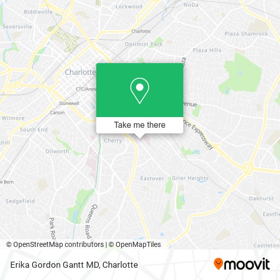 Erika Gordon Gantt MD map