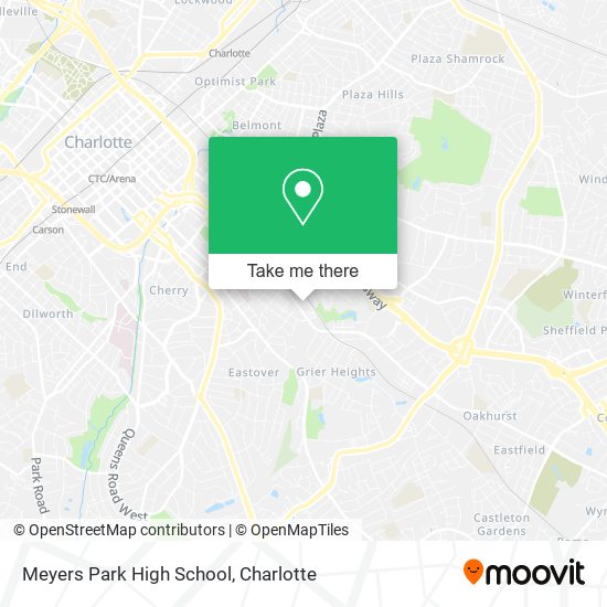 Mapa de Meyers Park High School