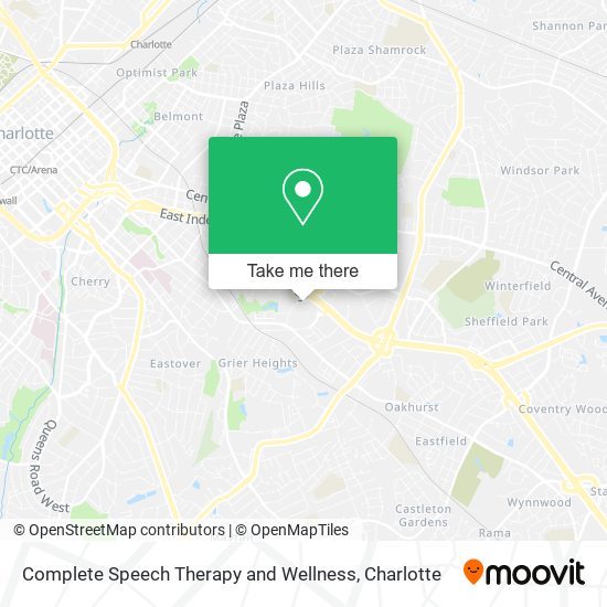 Mapa de Complete Speech Therapy and Wellness