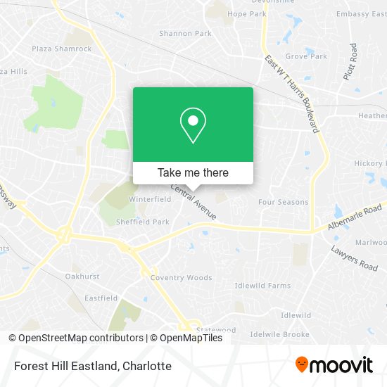 Mapa de Forest Hill Eastland