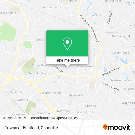 Mapa de Towns at Eastland