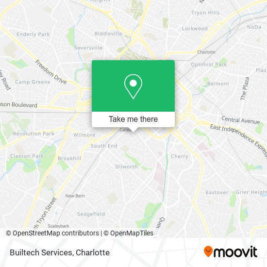 Builtech Services map