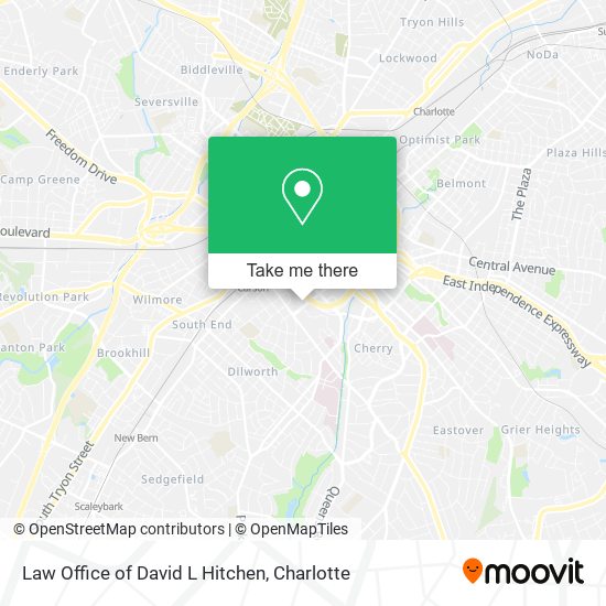 Law Office of David L Hitchen map