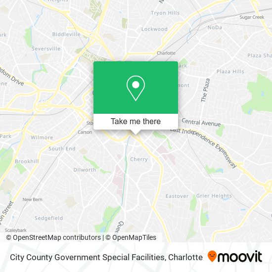 City County Government Special Facilities map