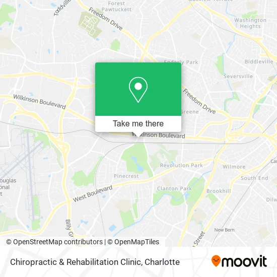 Mapa de Chiropractic & Rehabilitation Clinic