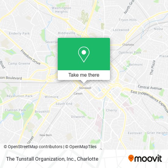 Mapa de The Tunstall Organization, Inc.