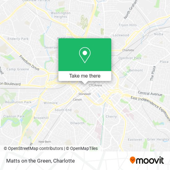 Mapa de Matts on the Green