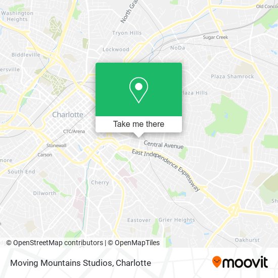 Mapa de Moving Mountains Studios