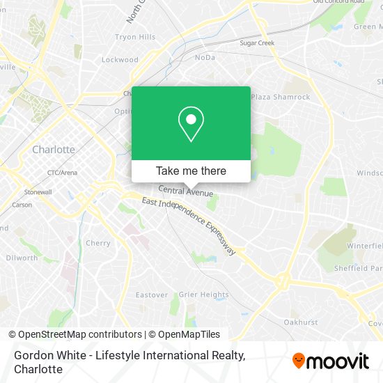 Gordon White - Lifestyle International Realty map