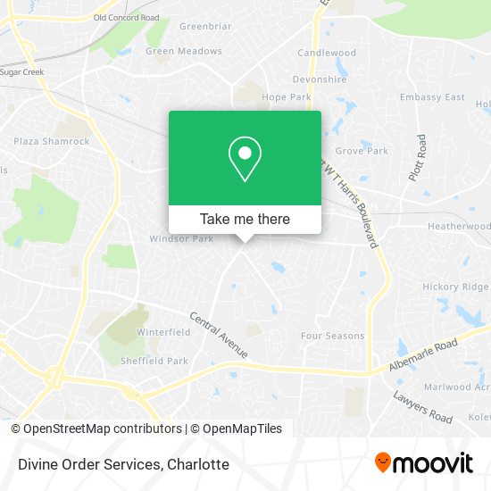 Mapa de Divine Order Services