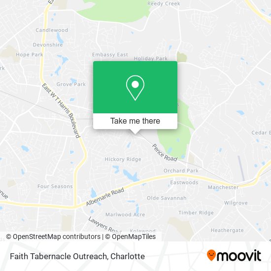 Mapa de Faith Tabernacle Outreach