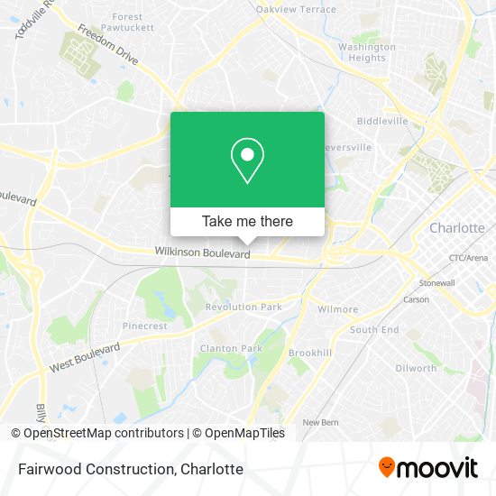 Fairwood Construction map