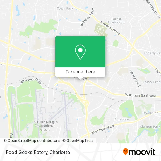 Food Geeks Eatery map