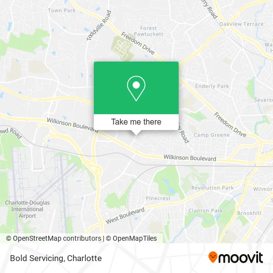 Mapa de Bold Servicing