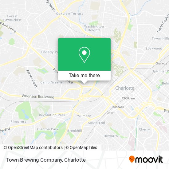Town Brewing Company map