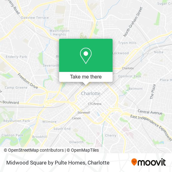 Mapa de Midwood Square by Pulte Homes