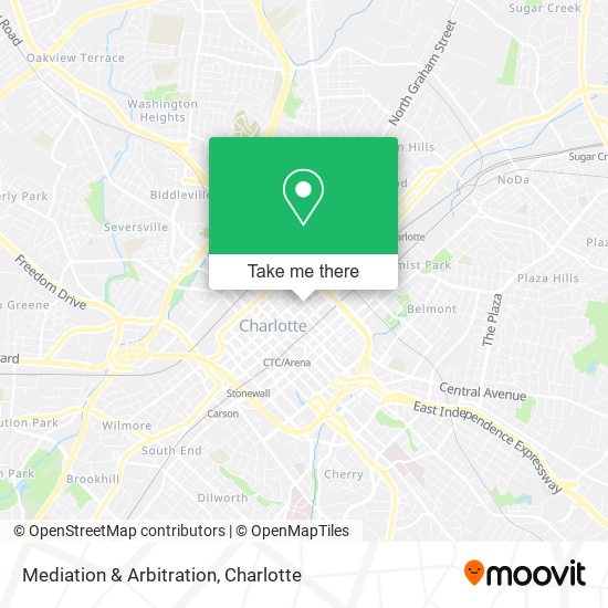 Mediation & Arbitration map