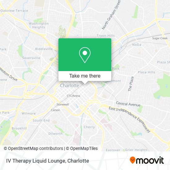 IV Therapy Liquid Lounge map