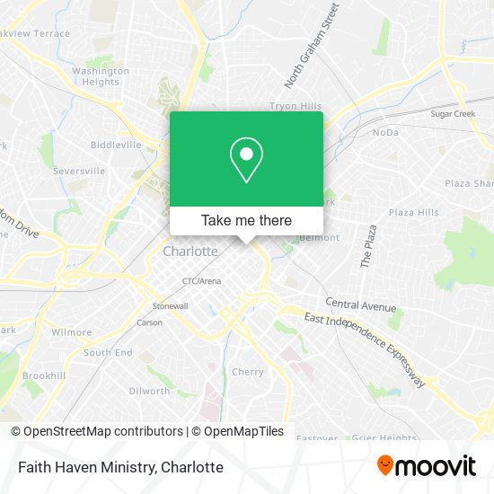 Faith Haven Ministry map