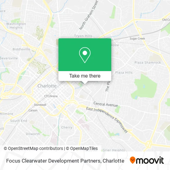 Focus Clearwater Development Partners map