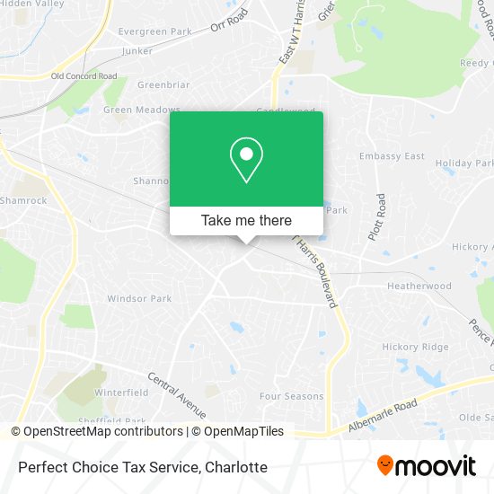 Perfect Choice Tax Service map