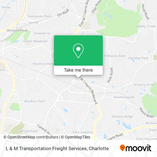 Mapa de L & M Transportation Freight Services
