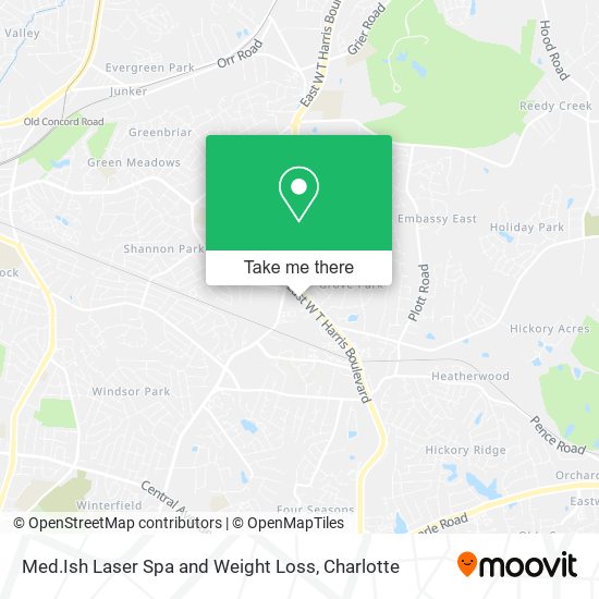 Med.Ish Laser Spa and Weight Loss map