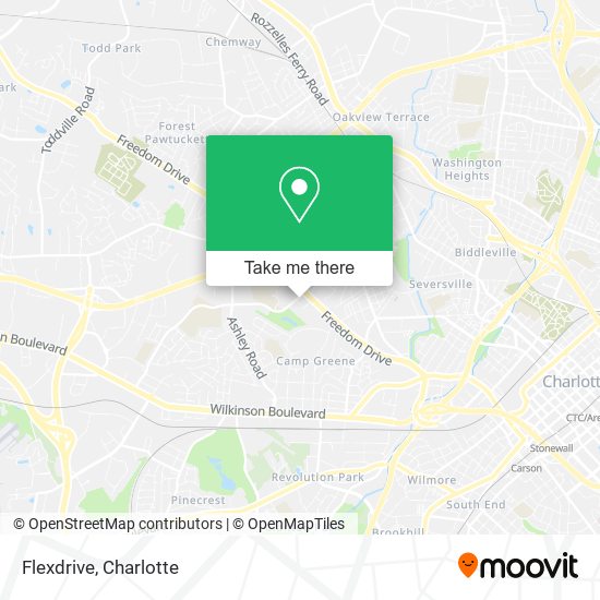 Mapa de Flexdrive