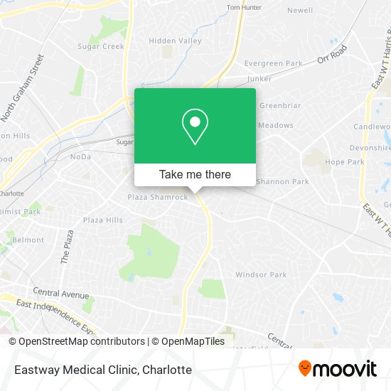 Eastway Medical Clinic map