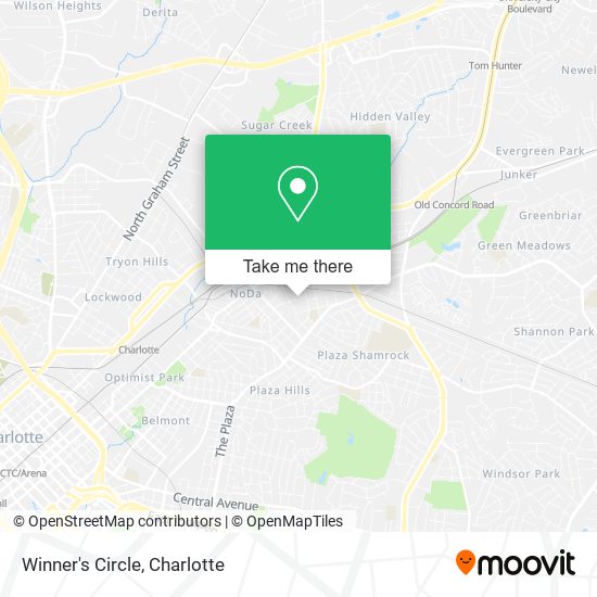 Mapa de Winner's Circle