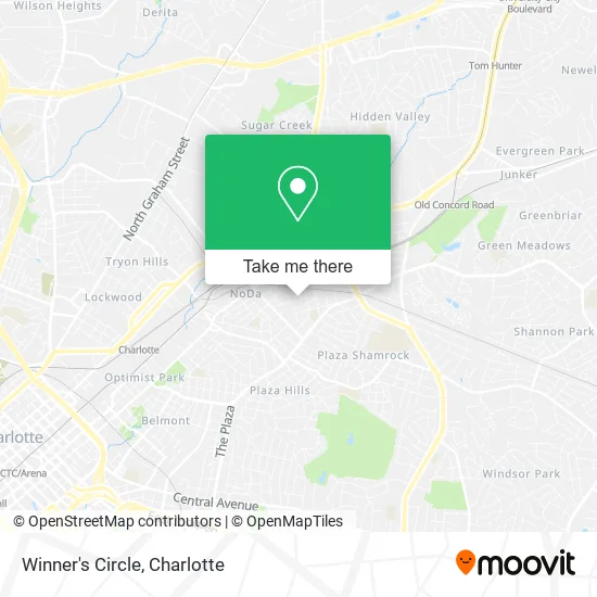 Winner's Circle map
