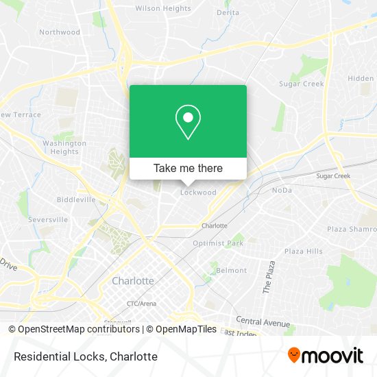 Residential Locks map