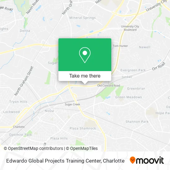 Mapa de Edwardo Global Projects Training Center