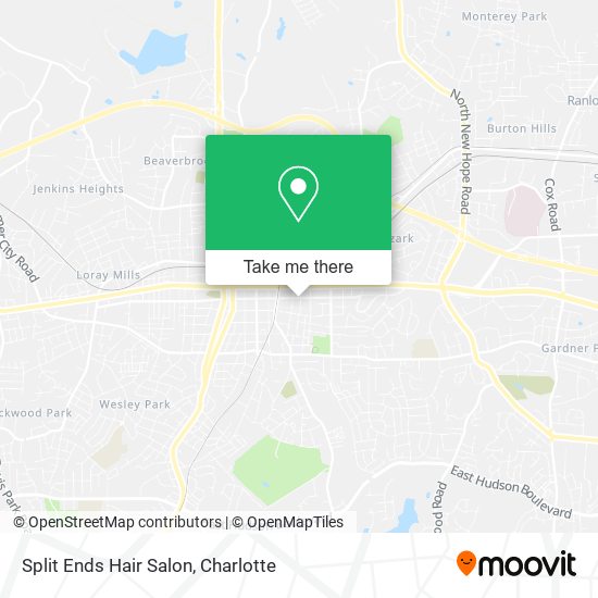 Split Ends Hair Salon map