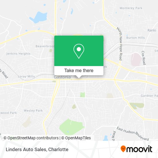 Mapa de Linders Auto Sales