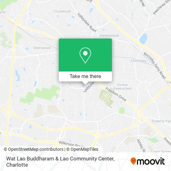 Wat Lao Buddharam & Lao Community Center map