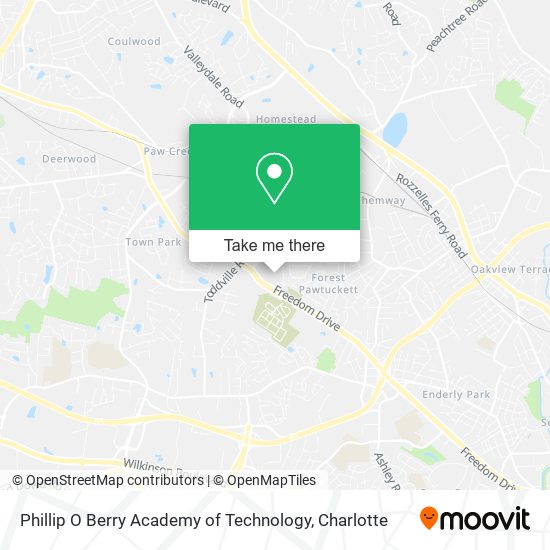 Phillip O Berry Academy of Technology map