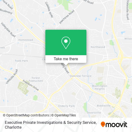 Mapa de Executive Private Investigations & Security Service