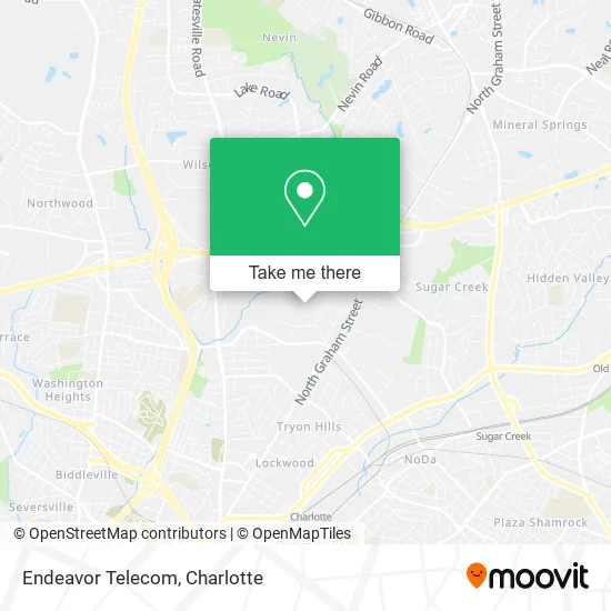 Endeavor Telecom map